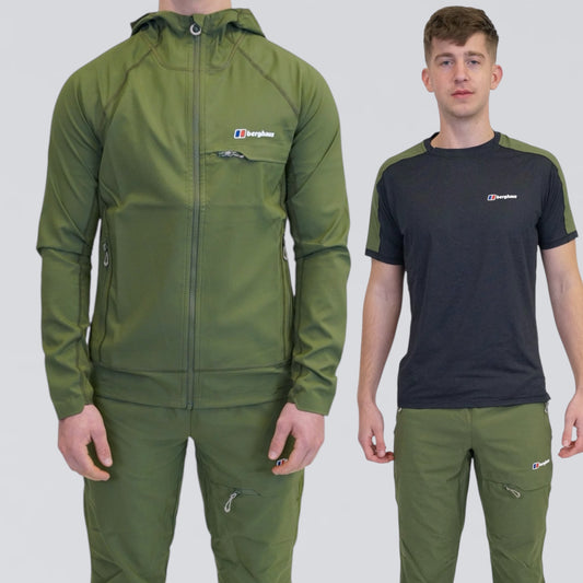 Berghaus Wavertree 3 Piece Set - Dark Green