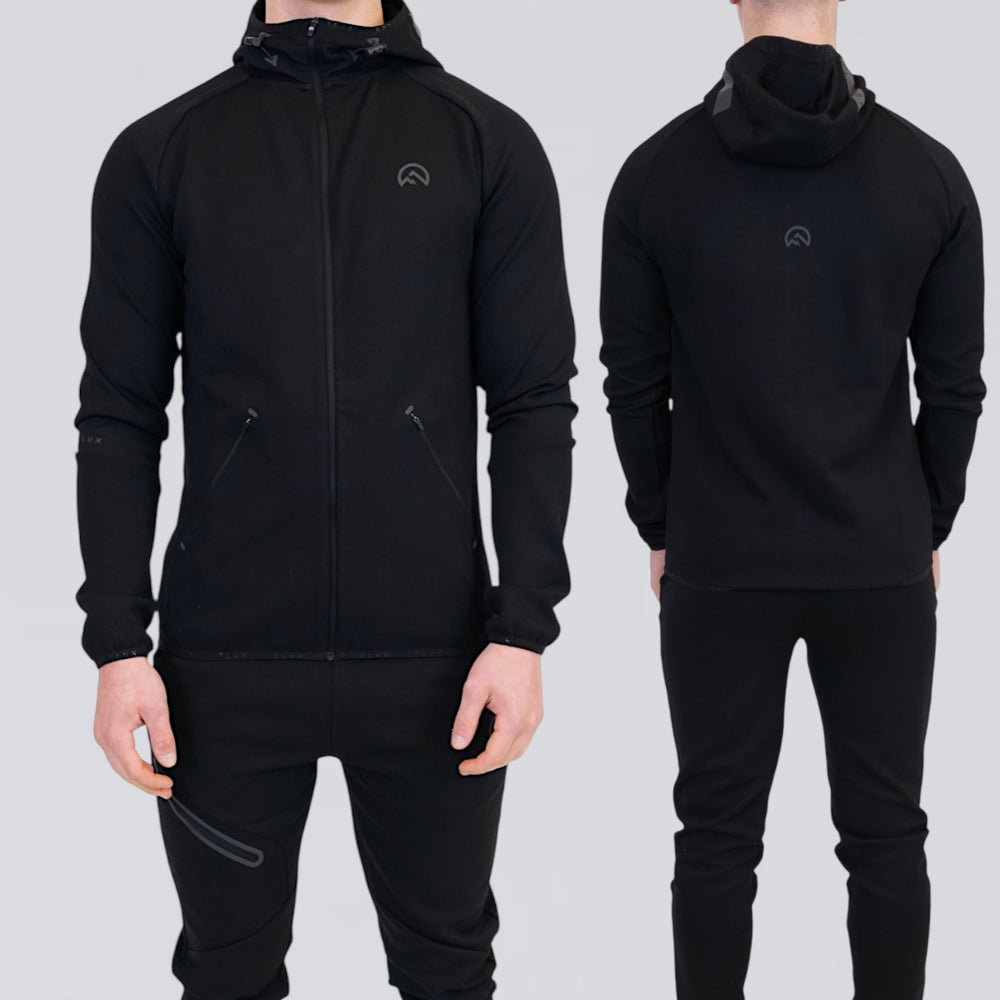 Flux Velar Jacket Set - Black