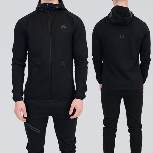 Flux Velar Jacket Set - Black