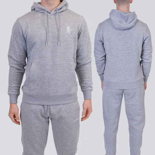 GymKing Linear Fundamental Fleece Set - Grey