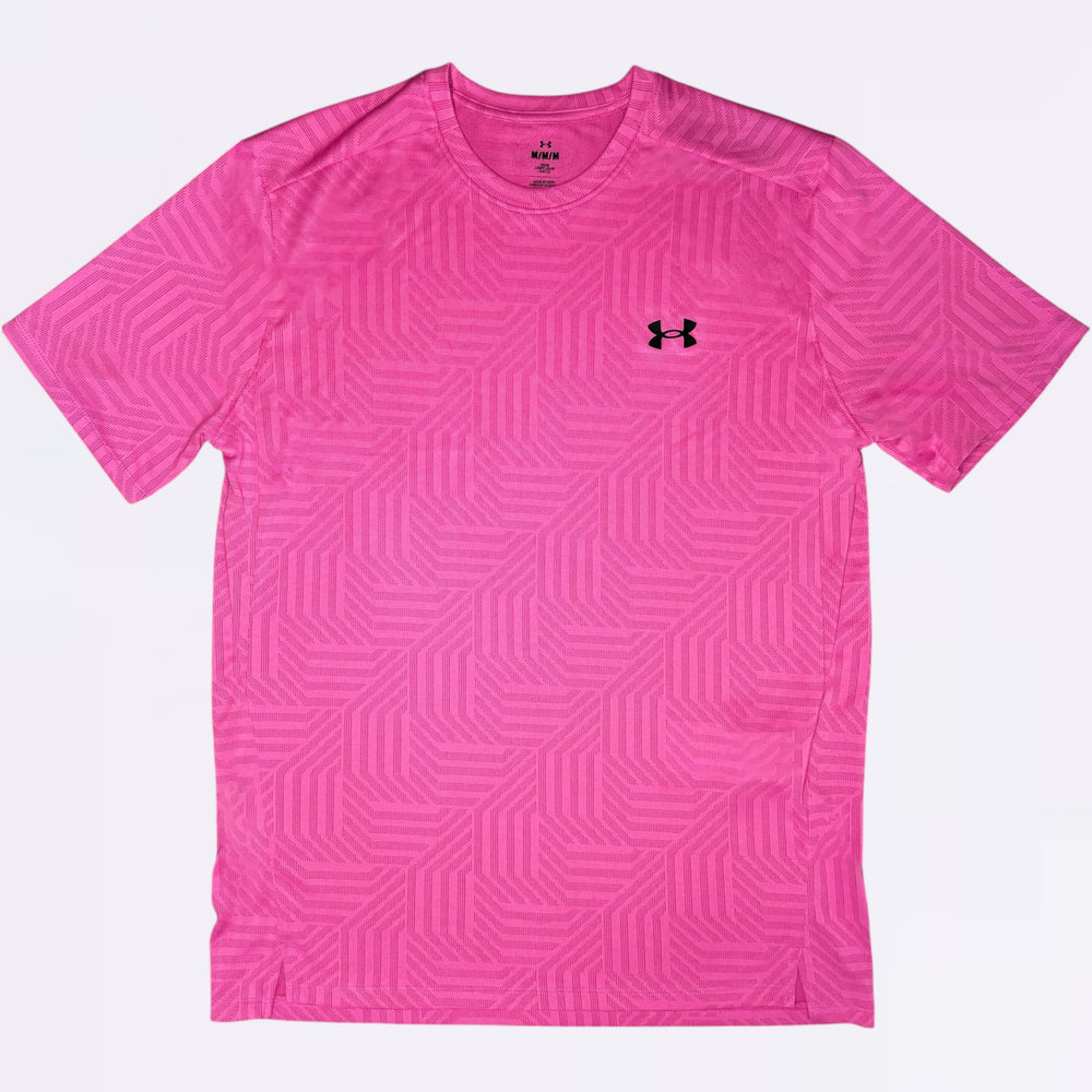 Under Armour Vent Geotessa Tee - Pink