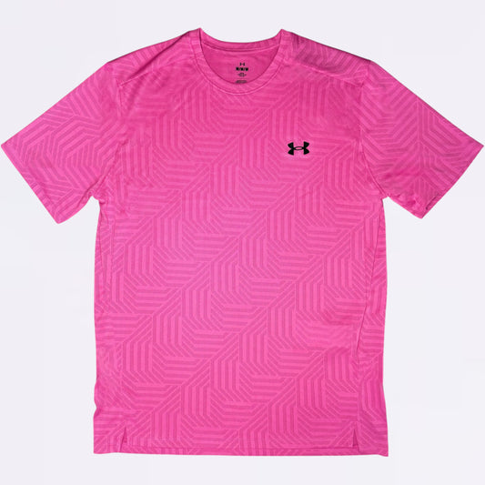 Under Armour Vent Geotessa Tee - Pink