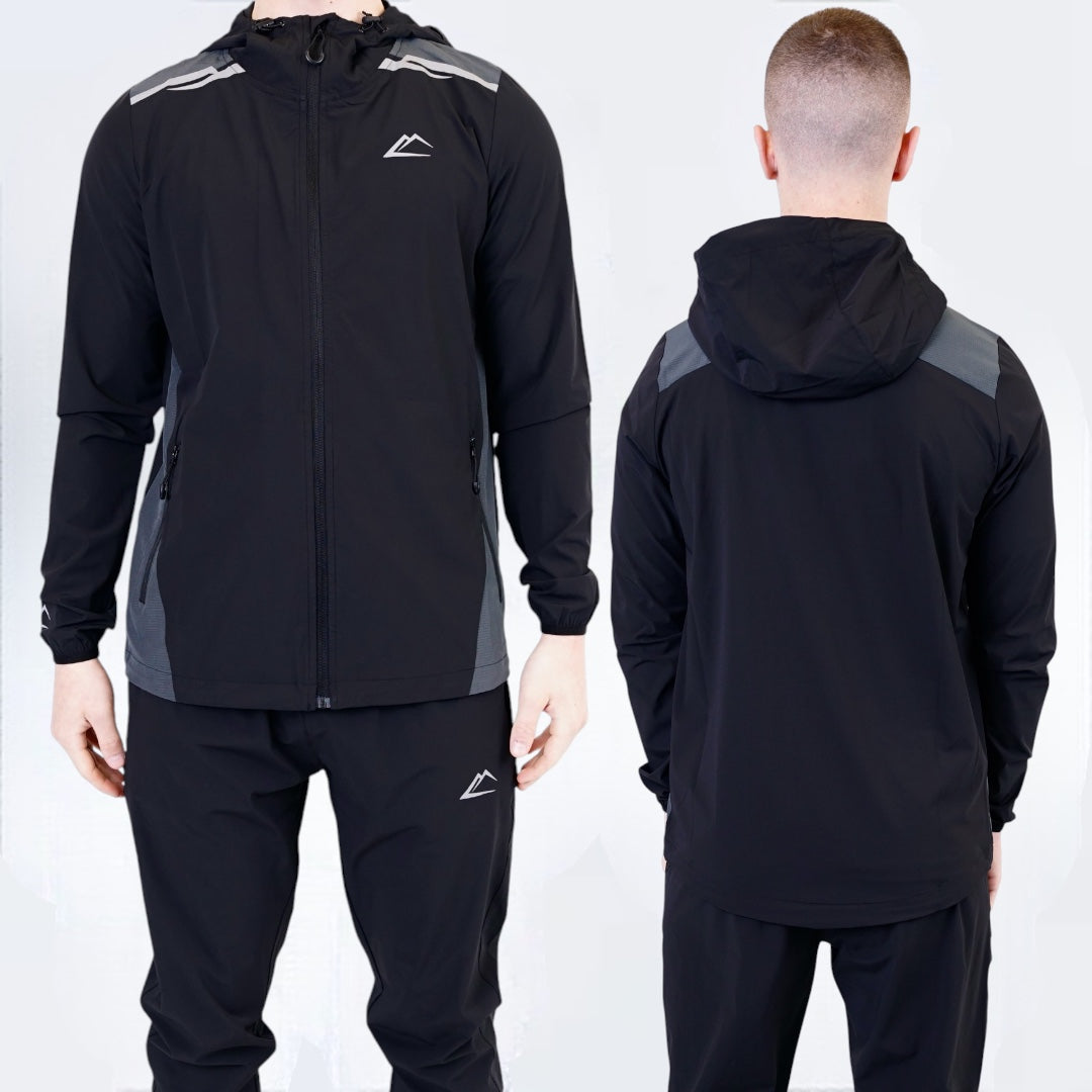 ActiveLine Tempo Set - Jacket & Bottoms - Black
