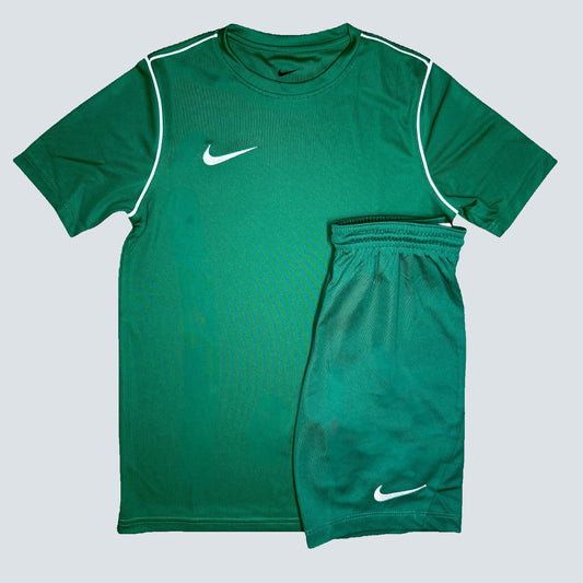 Nike Dri Fit 2.0 Set - Dark Green (Junior)