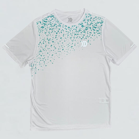 Dash Splatter Tee - Black / Neon (Junior)