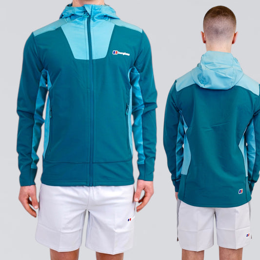 Berghaus Greenbank & Wavertree - Jacket & Shorts Set - Teal / Grey