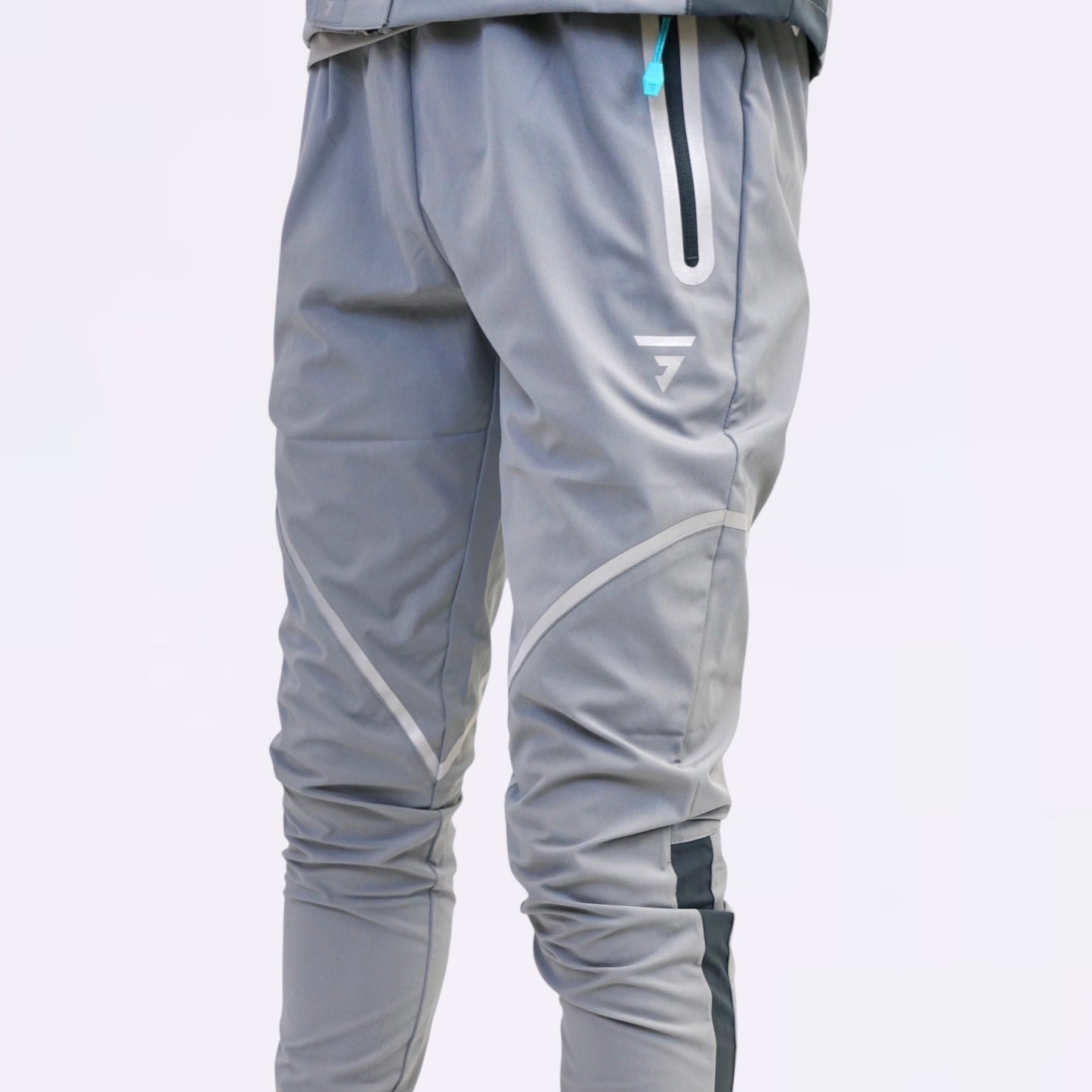 GRIID Reflect Pant - Light Grey/Aqua (Junior)