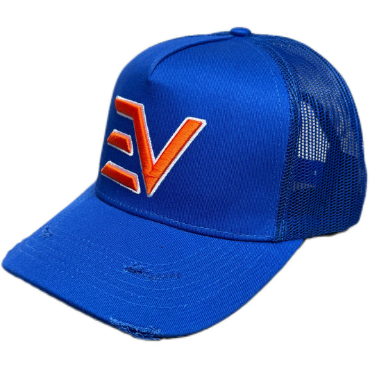 ENVI Trucker Hat - Royal / Orange