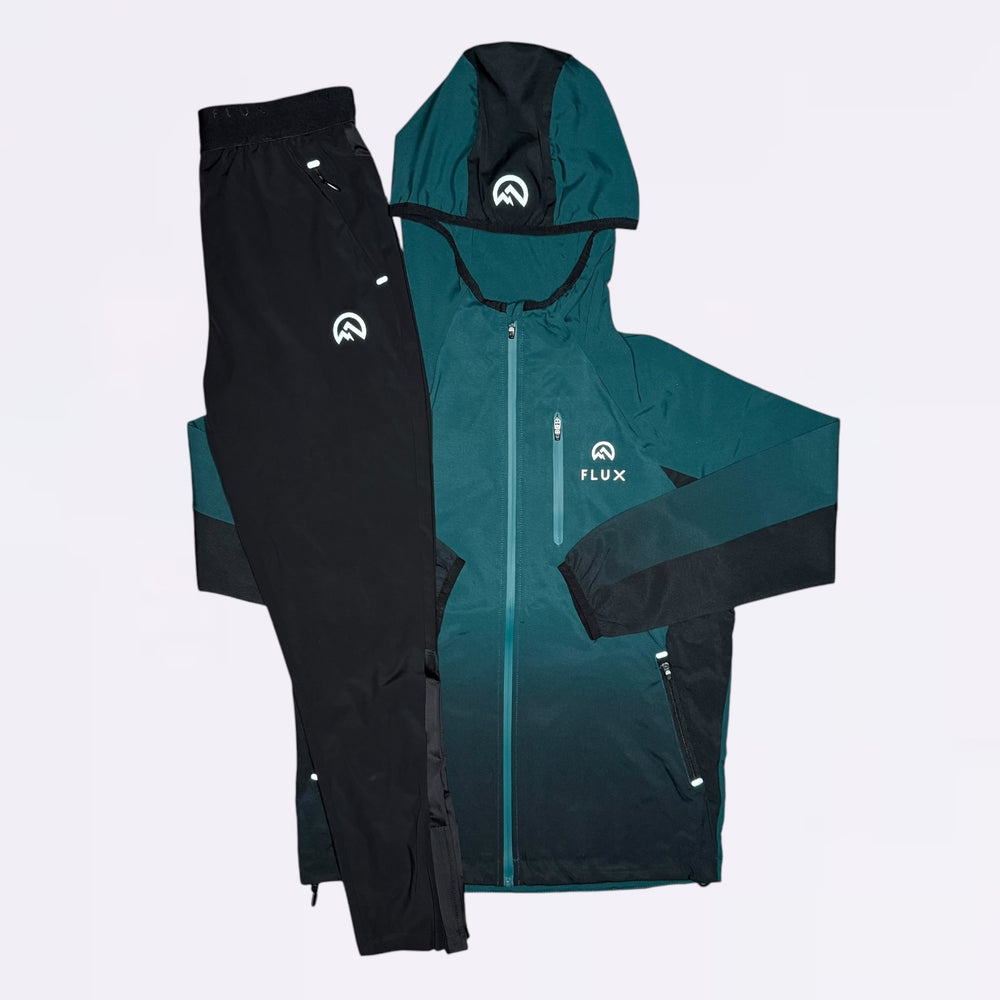 Flux Gradient & Performance Set - Jacket & Bottoms - Jungle (Junior)