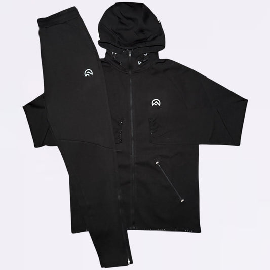 Flux Velar Jacket Set - Black