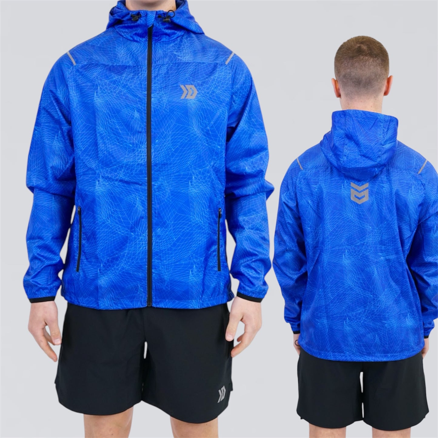 DASH Hyperweb Windrunner & Shorts Set - Blue / Black