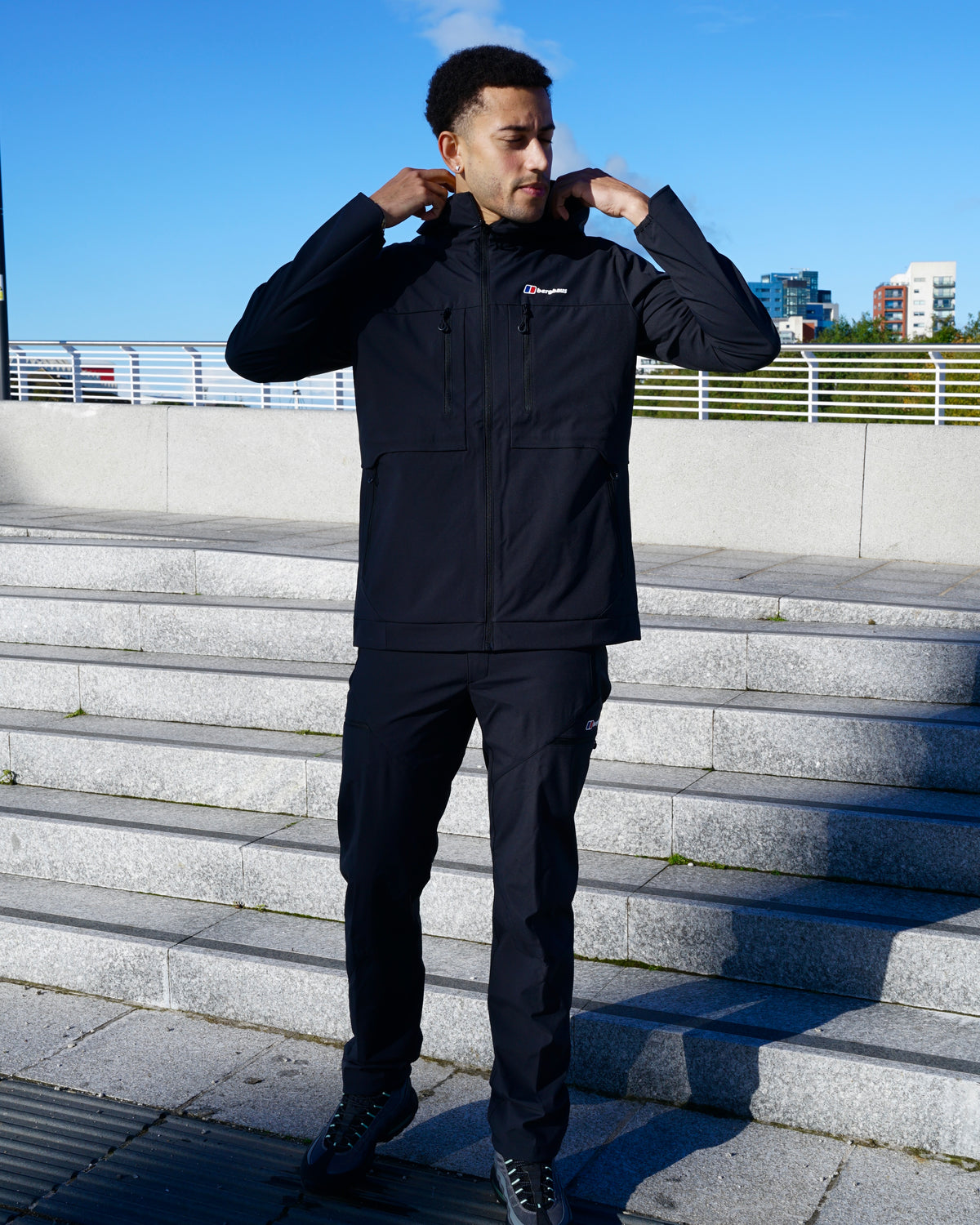 Berghaus Vantashell 3 Piece Set - Black