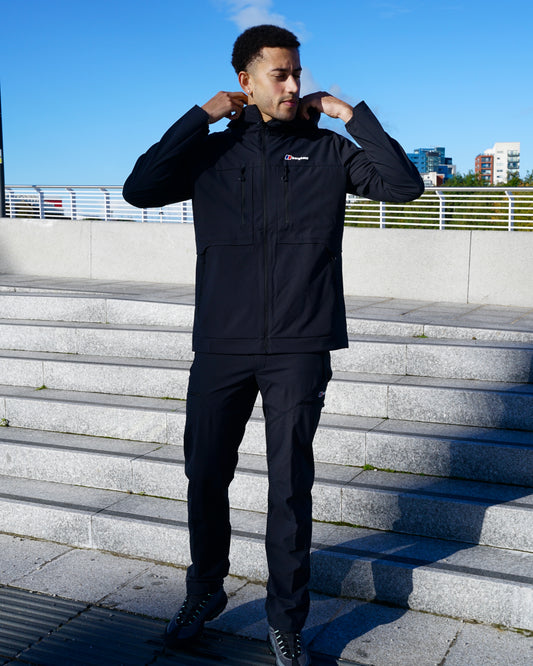 Berghaus Vantashell 3 Piece Set - Black