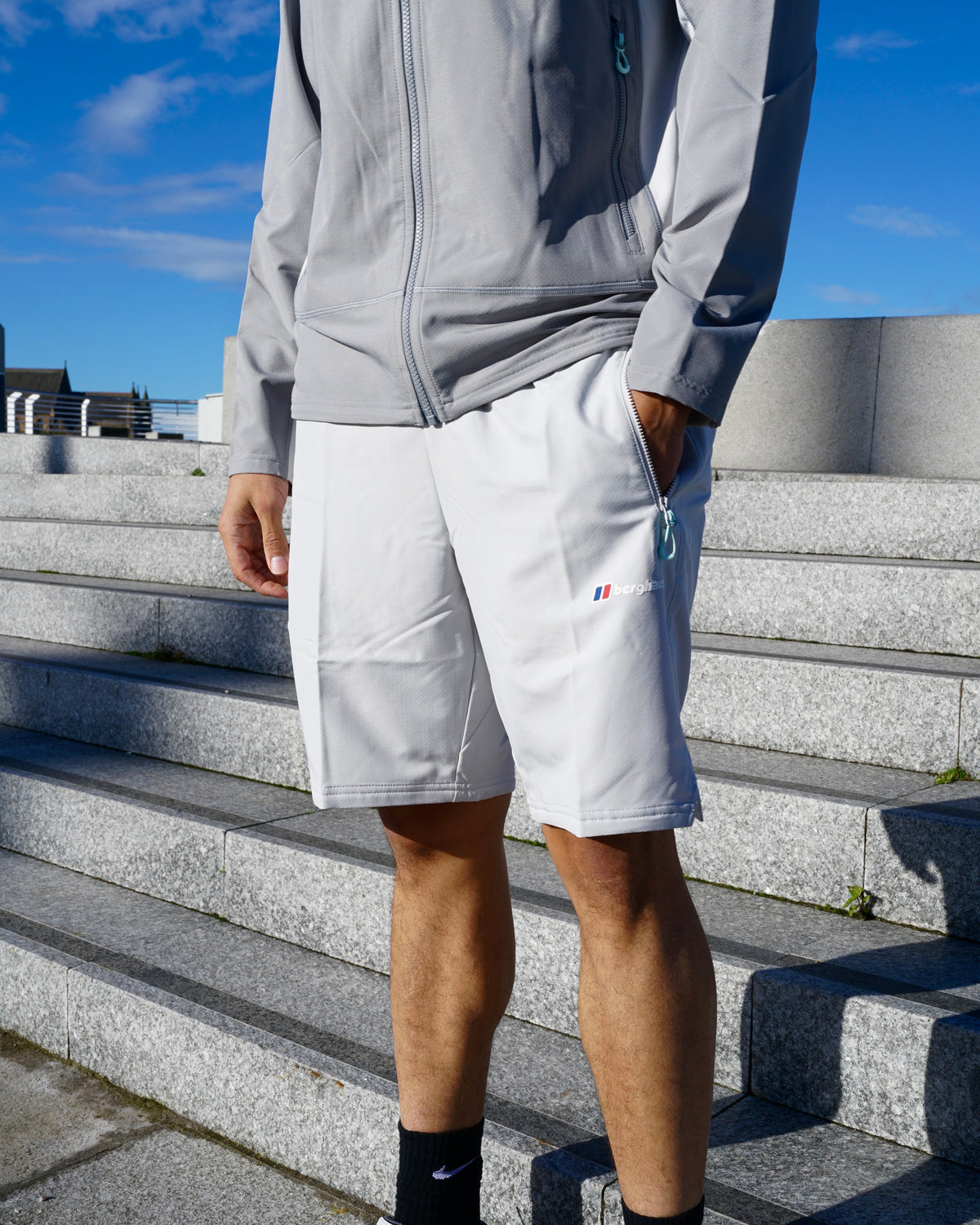 Berghaus Greenbank 3 Piece Shorts Set - Dark Grey