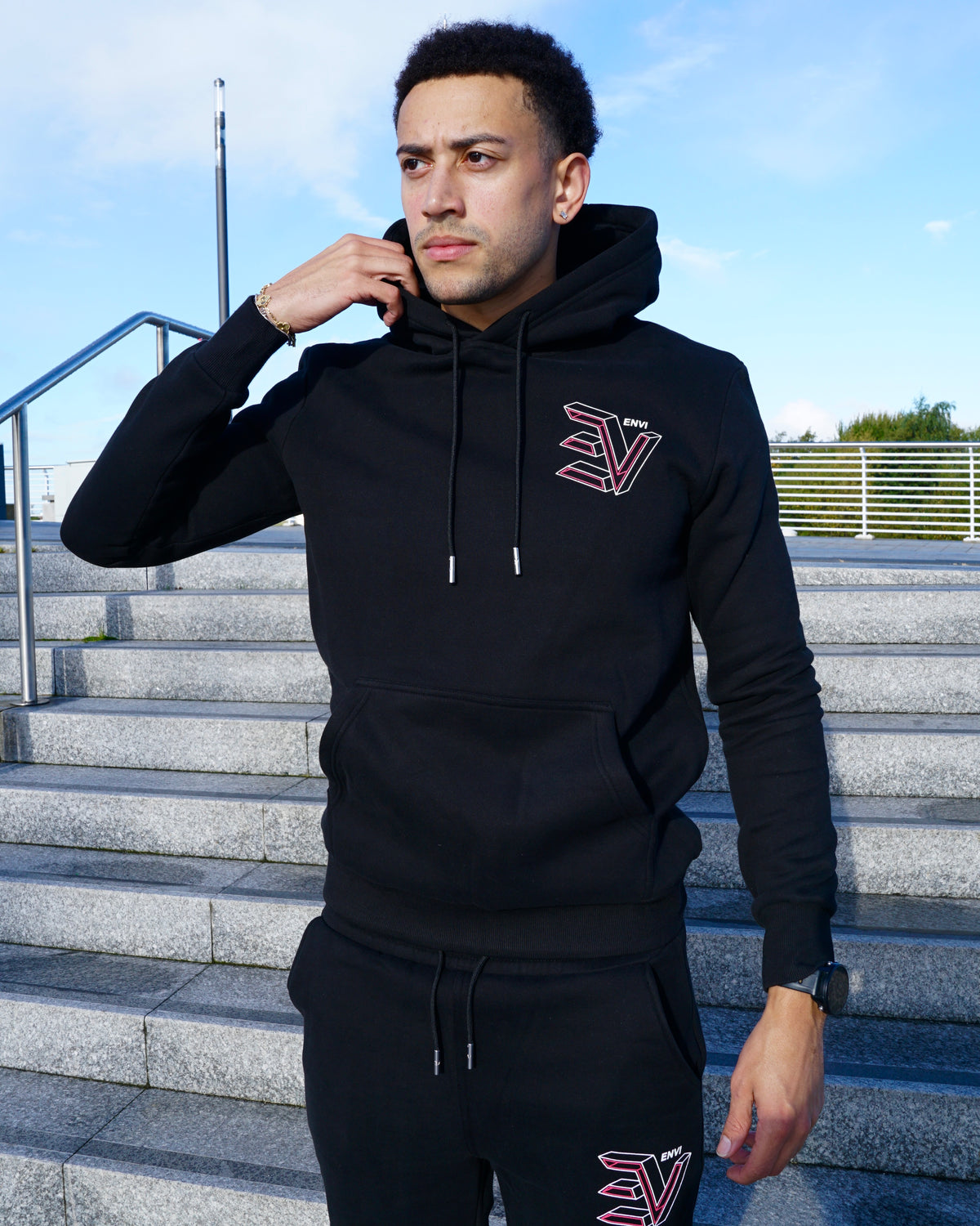 ENVI Concave 3 Piece Set - Black / Pink