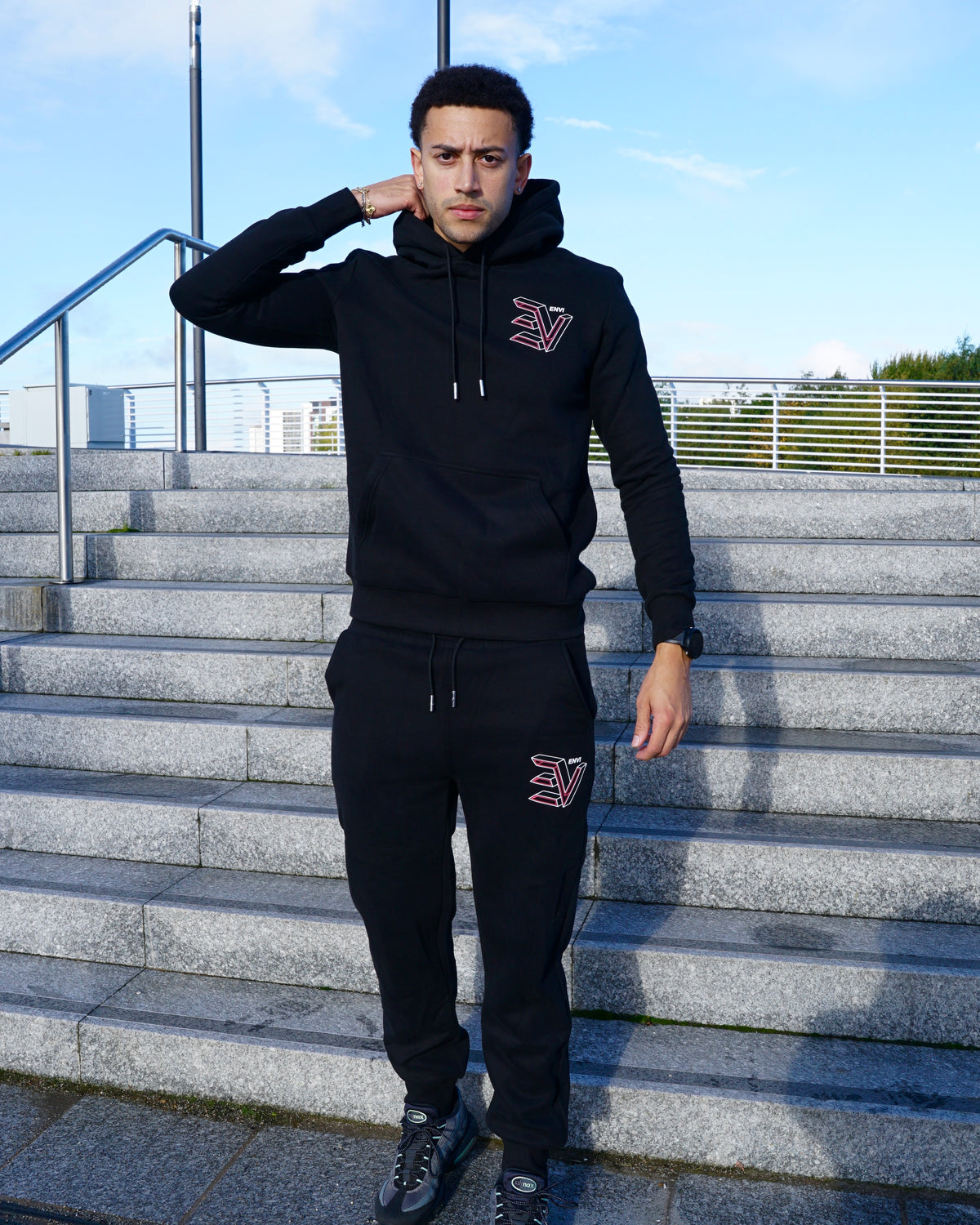 ENVI Concave 3 Piece Set - Black / Pink