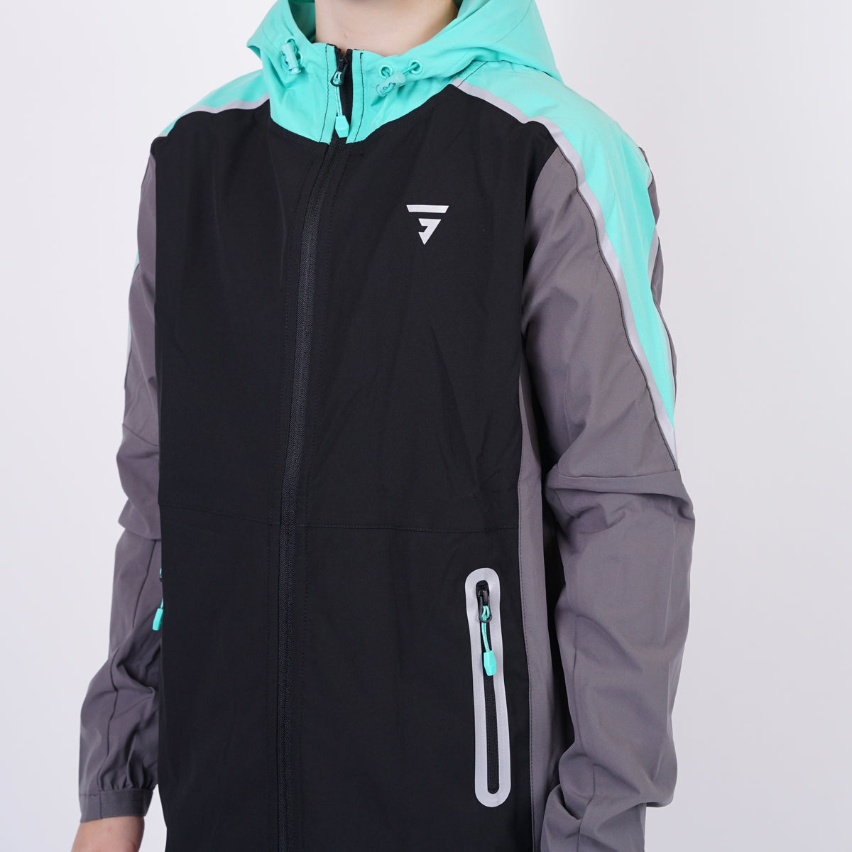 GRIID 3 Piece Reflect Set - Black / Aqua (Junior)