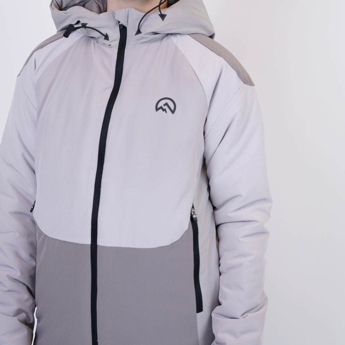 Flux Thermal Padded Jacket - Dark Grey / Light Grey (Junior)