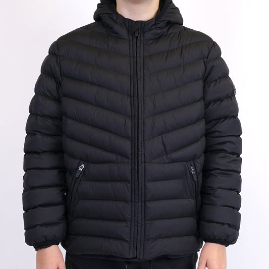 Gym King Endurance Puffer Jacket - Black (Junior)