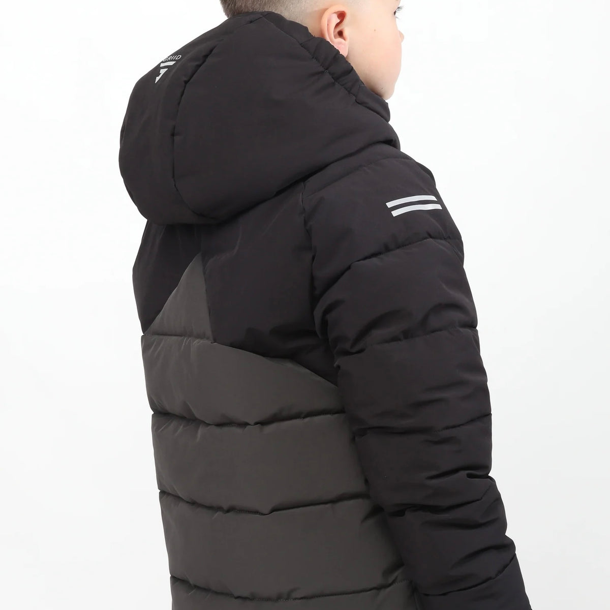 GRIID Peak Puffer Jacket - Black (Junior)