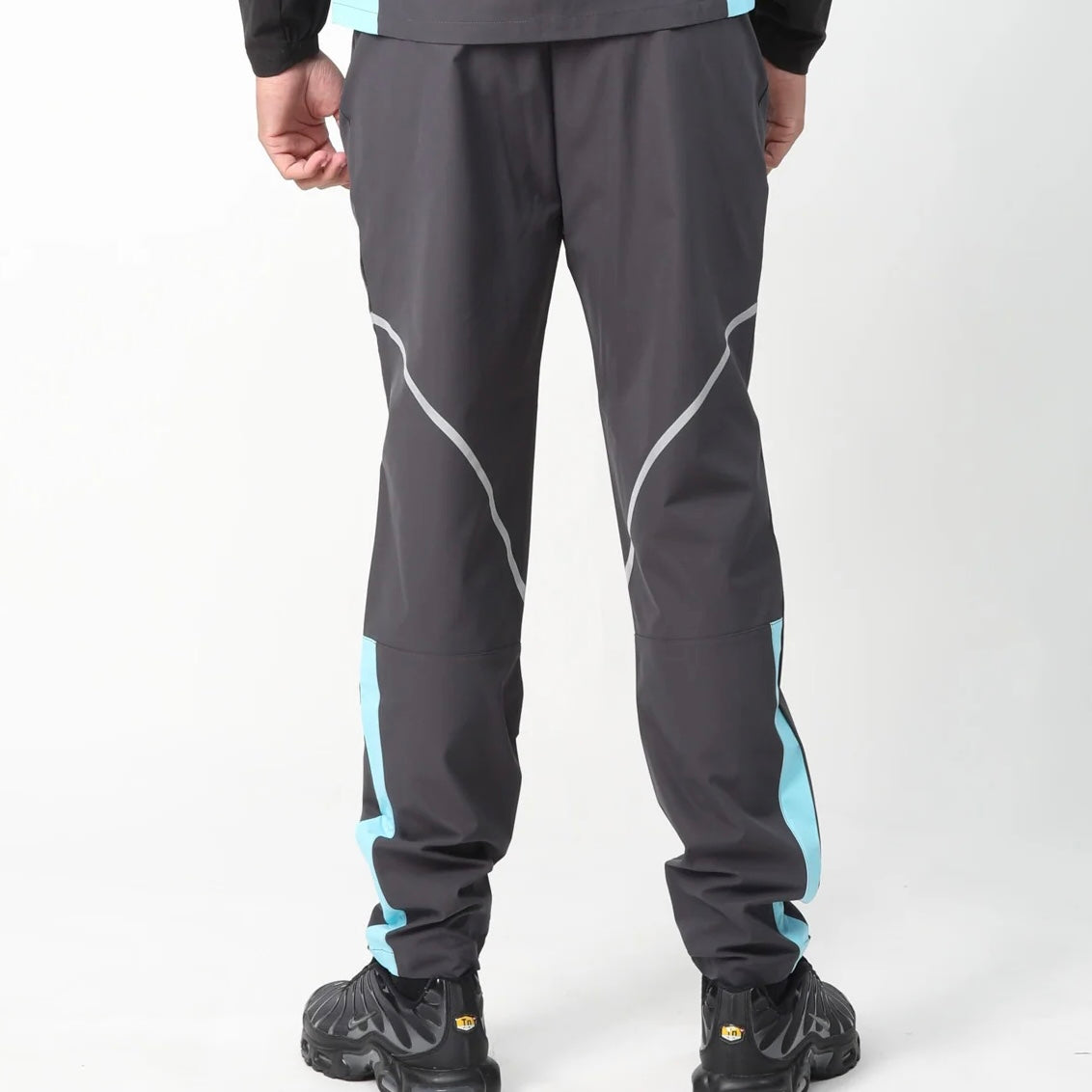 GRIID Reflect Set - Jacket & Bottoms - Black / Blue