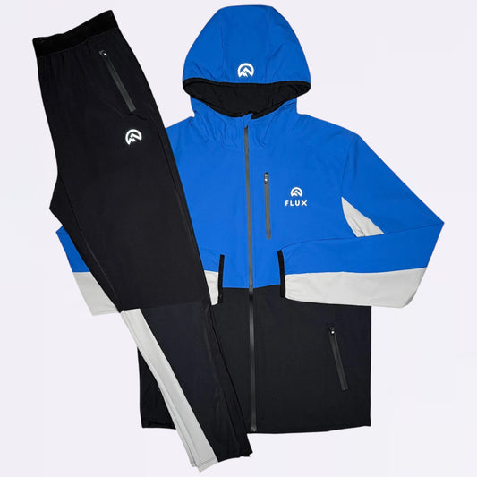 Flux Versatility Set - Jacket & Bottoms - Blue / Black (Junior)