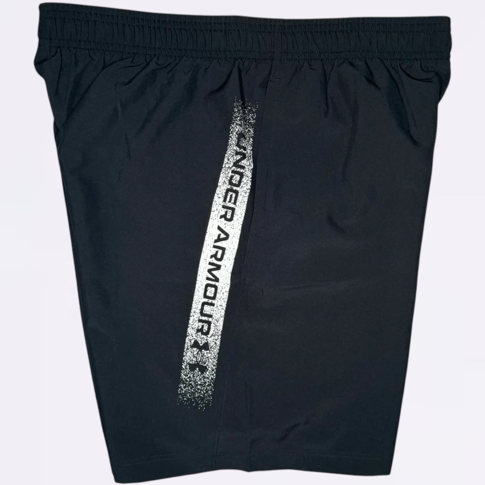 Under Armour Graphic Woven Shorts Black (Junior)