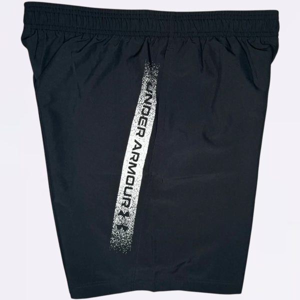 Under Armour Graphic Woven Shorts Black (Junior)