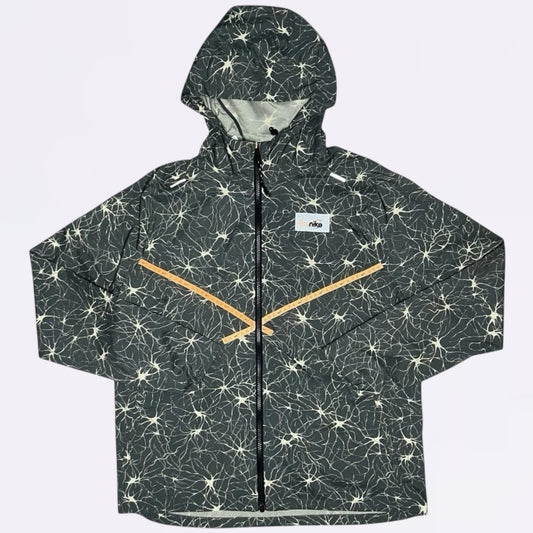 Nike Repel UV DYE Windrunner Jacket Grey Orange