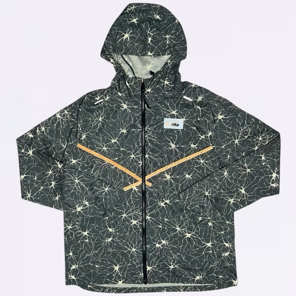 Nike Repel UV DYE Windrunner Jacket Grey Orange