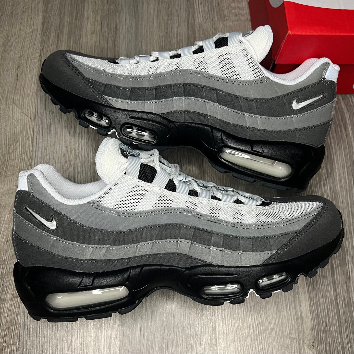 Nike Air Max 95 Grey Jewel Swoosh RESTOCK3D Nike Air Max 95 Grey Jewel Swoosh RESTOCK3D