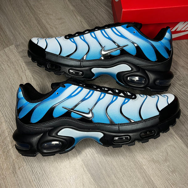 All blue air max sales plus