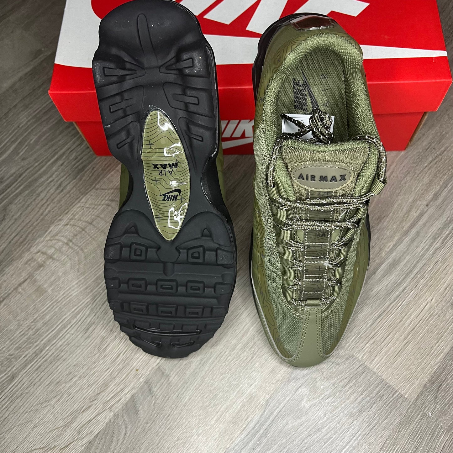 Nike air max hot sale 95 womens olive